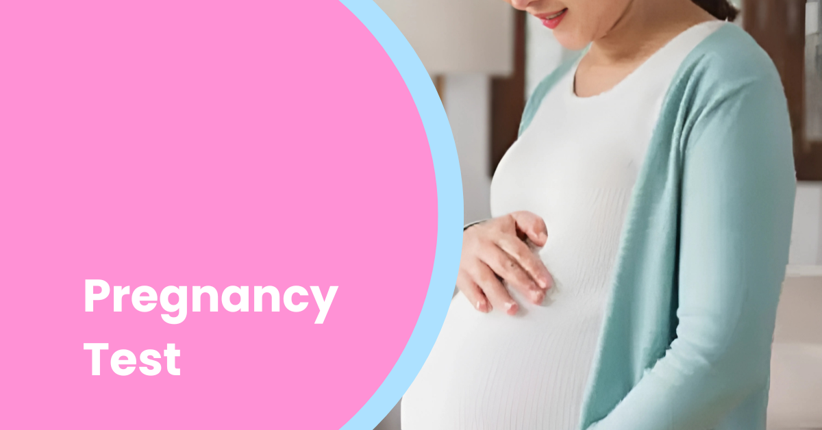 Pregnancy test banner